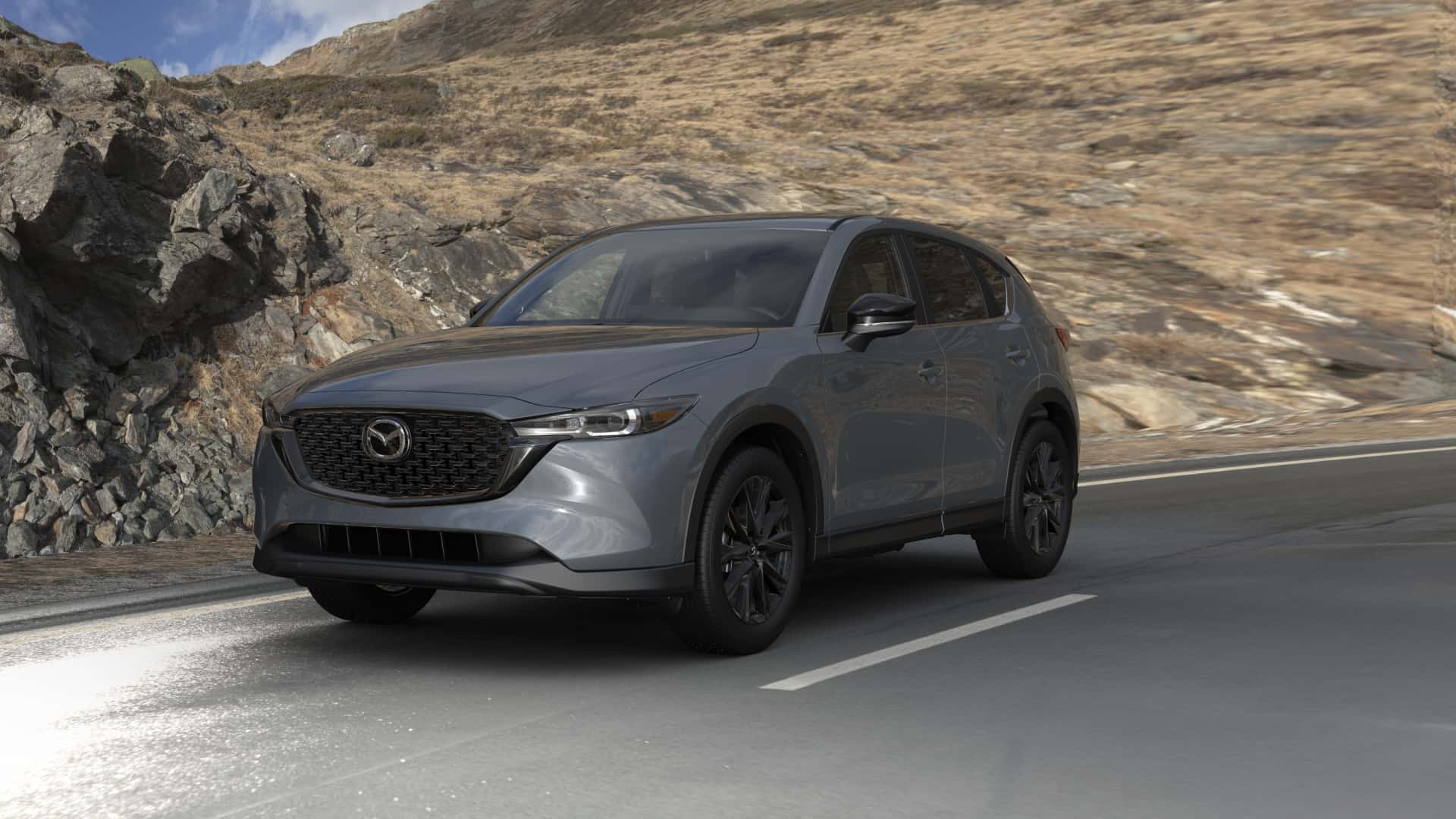 2023 Mazda CX-5 2.5 S Carbon Edition Polymetal Gray Metallic | Bountiful Mazda in Bountiful UT