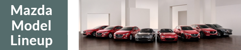 Mazda model lineup