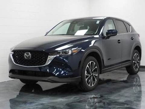 2024 Mazda CX-5 SUV parked at a dealership in bountiful, ut